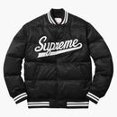 Script Script Varsity Puffy Jacket Negro