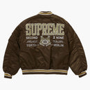 Supreme Second to None Ma-1 Jacket Brown