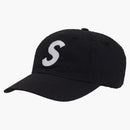 Supreme Seersucker S Logo 6 Panel Black