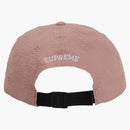 Supreme Seersucker S Logo 6 Panel Pink