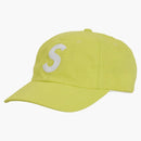 Supreme Seersucker S Logo 6 Panel Yellow