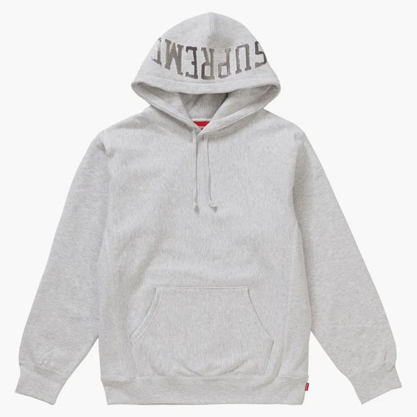 Supreme Sequin Arc Hooded Sweatshirt Ash Grey