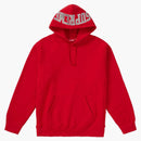 Supreme Sequin Arc Hooded Sweatshirt Red