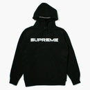 Supreme Sequin Logo Hooded Sweatshirt Black