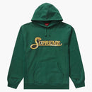Supreme Sequin Viper Hooded Sweatshirt Dark Green