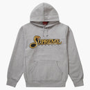 Supreme Sequin Viper Hooded Sweatshirt Heather Grey