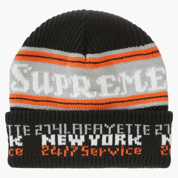 Supreme Service Beanie Black