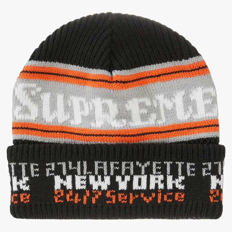 Supreme Service Beanie Black