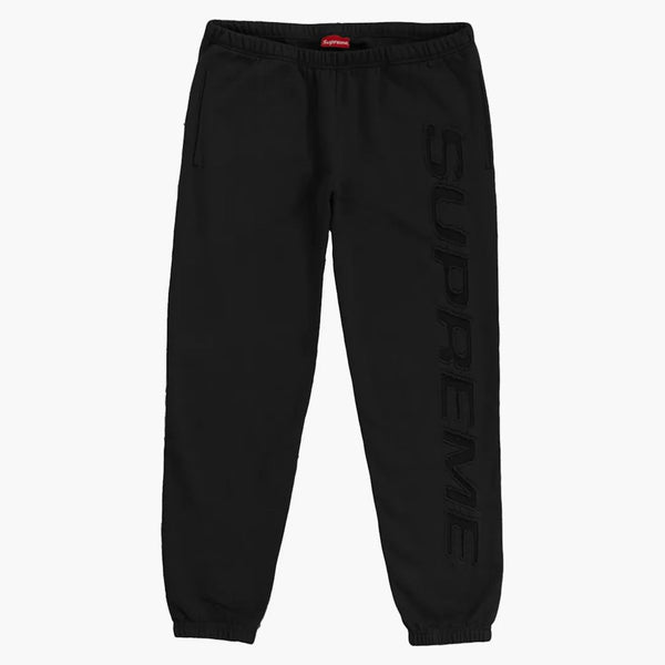 Supreme set in logo sweatpant black