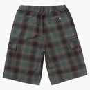 Supreme Shadow Plaid Cargo Short Green