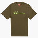 Supreme Shadow Script S/S Top Dark Olive