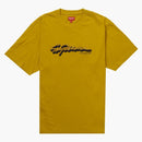 Supreme Shadow Script S/S Top Dusty Yellow