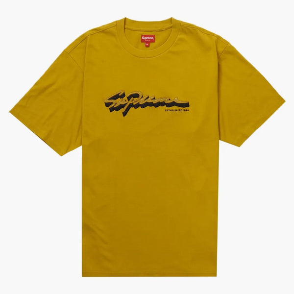 Nejvyšší stínový skript S/S Top Dusty Yellow