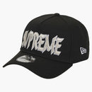 Supreme Sharp Spellout Adjustable New Era Cap Black