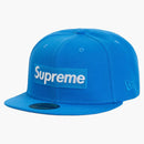 Supreme Sharpie Box Logo New Era Fitted Cap Blue