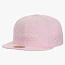 Supreme Sharpie Box Logo New Era Fitted Cap Pink