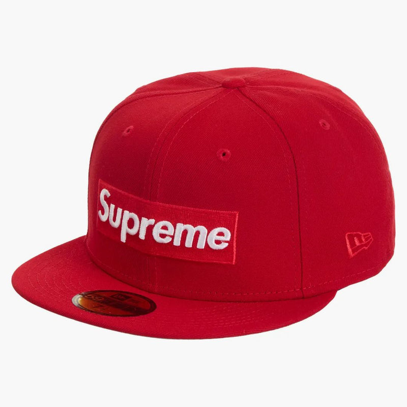 Supreme Sharpie Box Logo New Era Fitted Cap Red