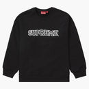 Supreme Shaattered Logo Crewneck Black