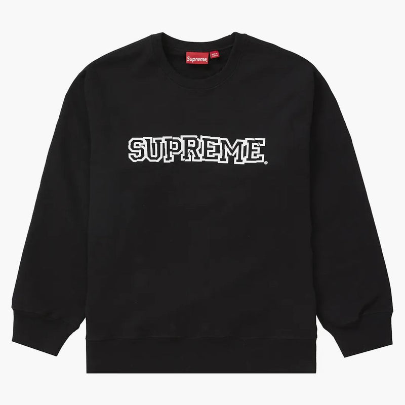 Nejvyšší Shaattered Logo CrewNeck Black