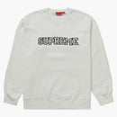 Supreme Shaattered Logo Crewneck White