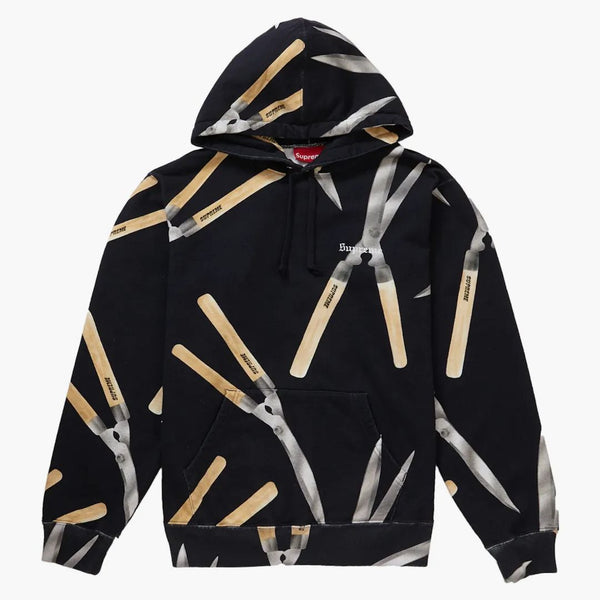 Supreme Shears Hooded Sweatshirt svart