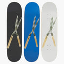 Supreme Shears Skateboard Deck Black/Royal/White Set