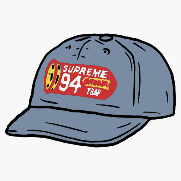 Supreme Shell Patch 6-panel Denim