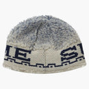 Supreme Sherpa Logo Beanie Natural