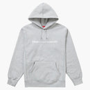 Supreme Shop Hooded Sweatshirt Heather Gray Los Angeles