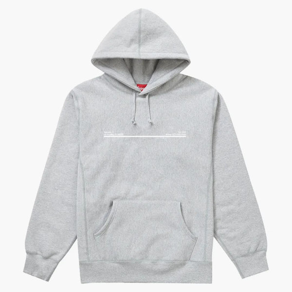 Nejvyšší obchod s kapucí s kapucí Heather Grey Los Angeles