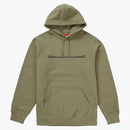 Supreme Shop Hooded Sweatshirt Light Olive New York City