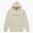 Supreme Shop Hooded Sweatshirt Natural Los Angeles