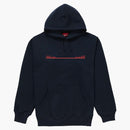 Supreme Shop Hooded Sweatshirt Navy Los Angeles