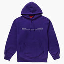 Supreme Shop Hooded Sweatshirt Purple New York City