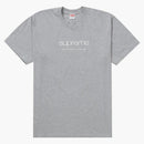 Supreme Shop Tee Heather Grey
