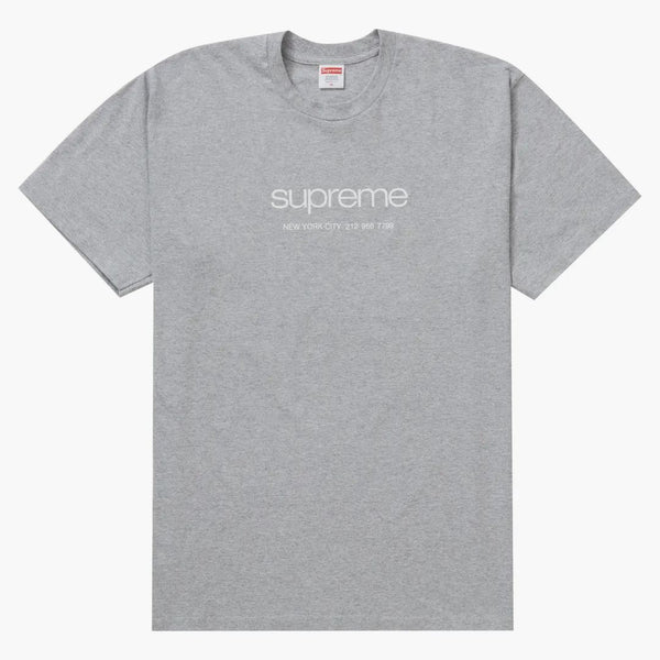 Supreme Shop Tea Heather Gray