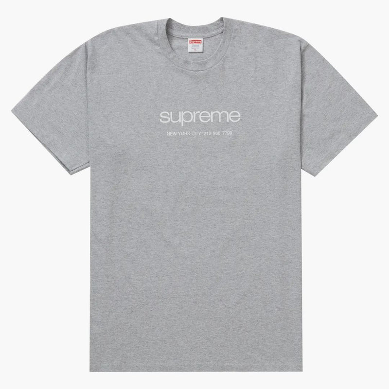 Supreme Shop Tea Heather Gray