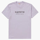 Supreme Shop Tee Light Purple