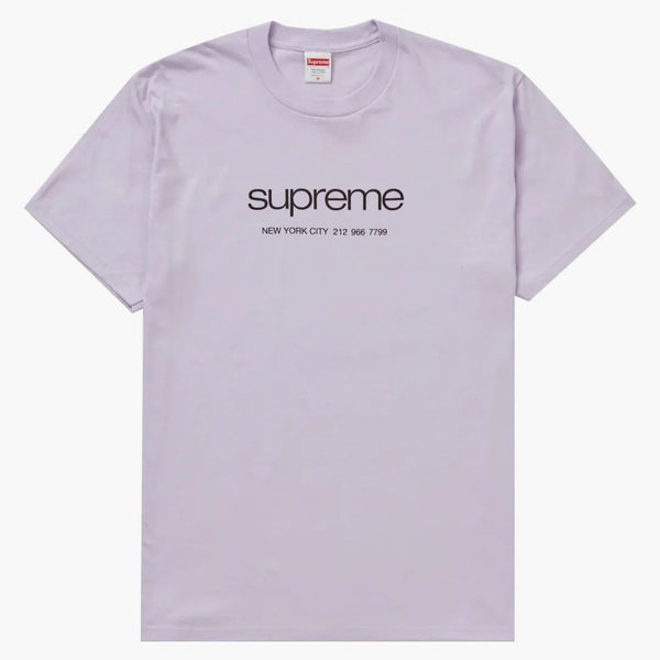 Supreme Shop Tee Light Purple