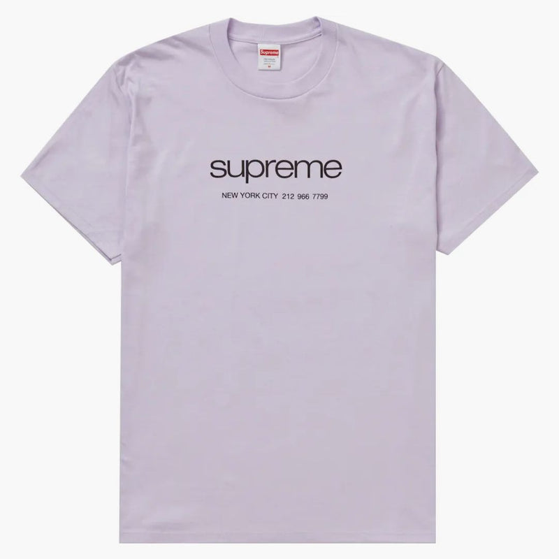 Supreme Shop Tee Light Purple