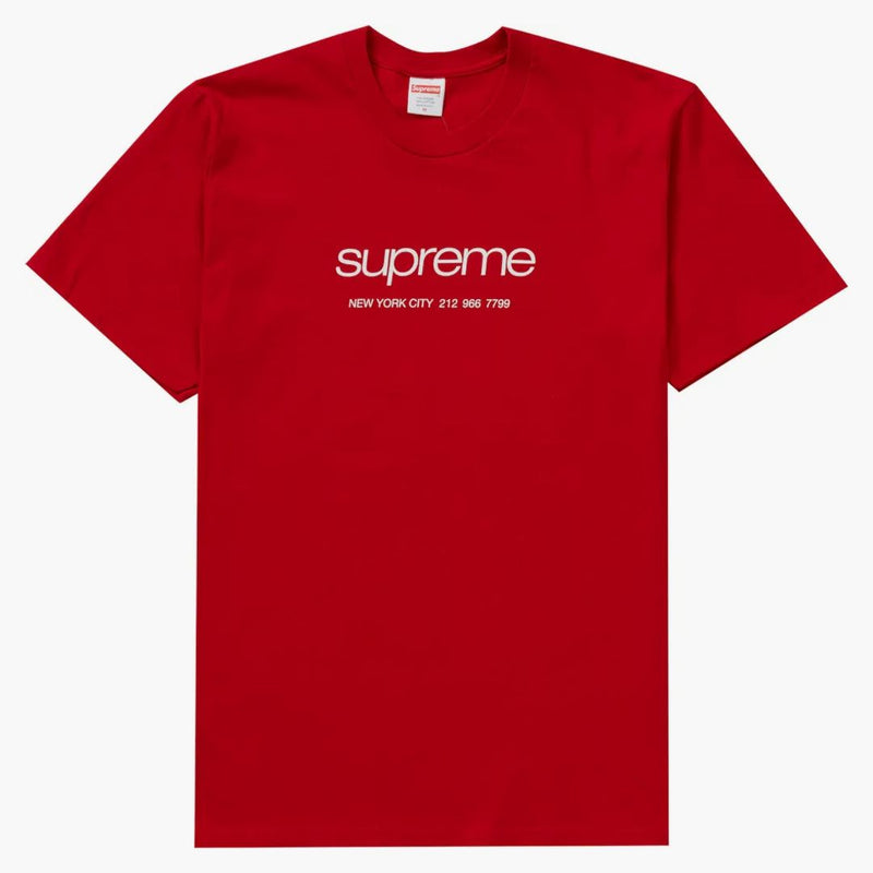 Supreme Shop Tea Red