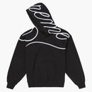 Supreme Shoulder Script Hooded Sweatshirt Black
