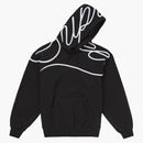 Supreme Shoulder Script Hooded Sweatshirt Black