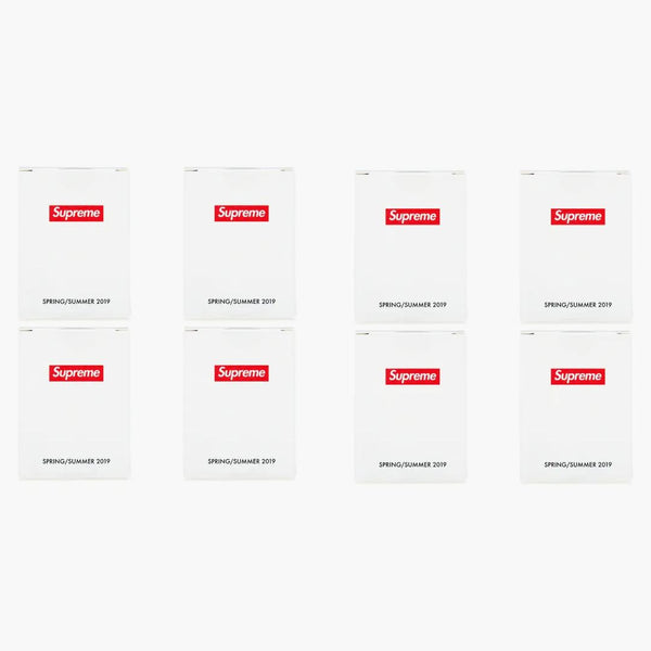 Supreme Shower Cap 8x Lot SS19 Season Gift White/Red