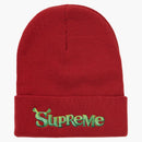 Supreme Shrek beanie cardinal