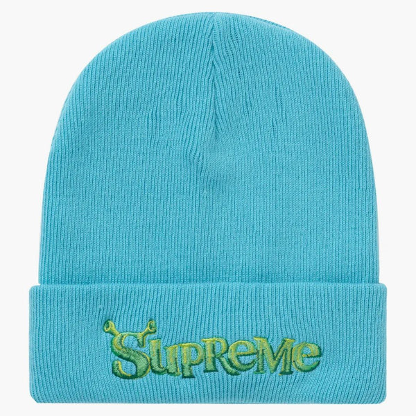 Supreme Shrek beanie turquoise