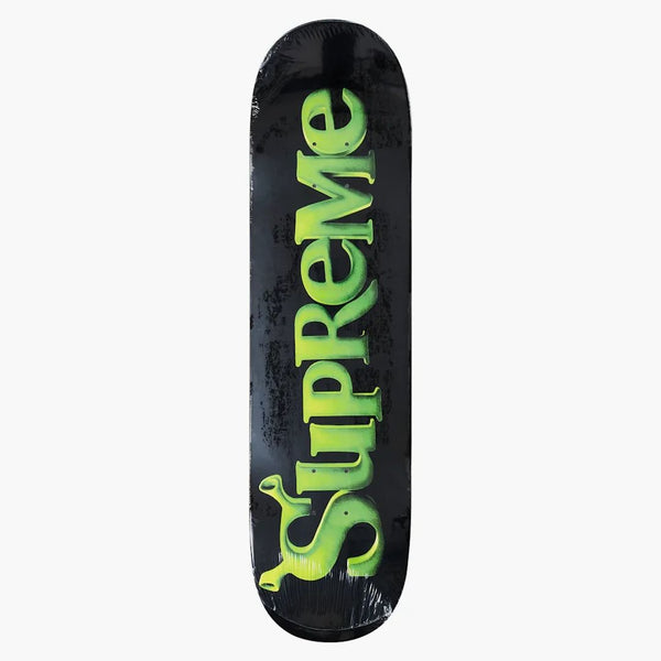 Supreme Shrek Skateboard Black