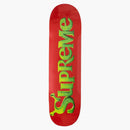 Supreme Shrek Skateboard Deck Red