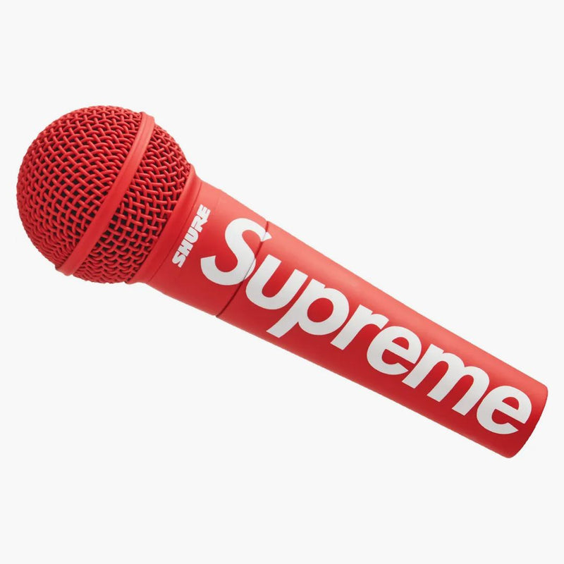Supreme Shure Sm58 Vocal Microphone Red