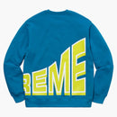 Nejvyšší boční oblouk Crewneck Dark Aqua
